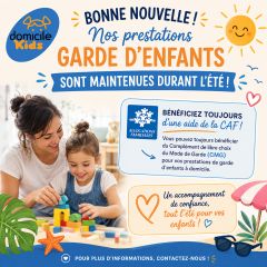 Nos prestations sont maintenues!!
